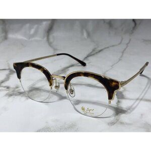 NOBLESSE Flame 48-23-148 Tortoise Plastic Gold Metal Women's Glasses Frames